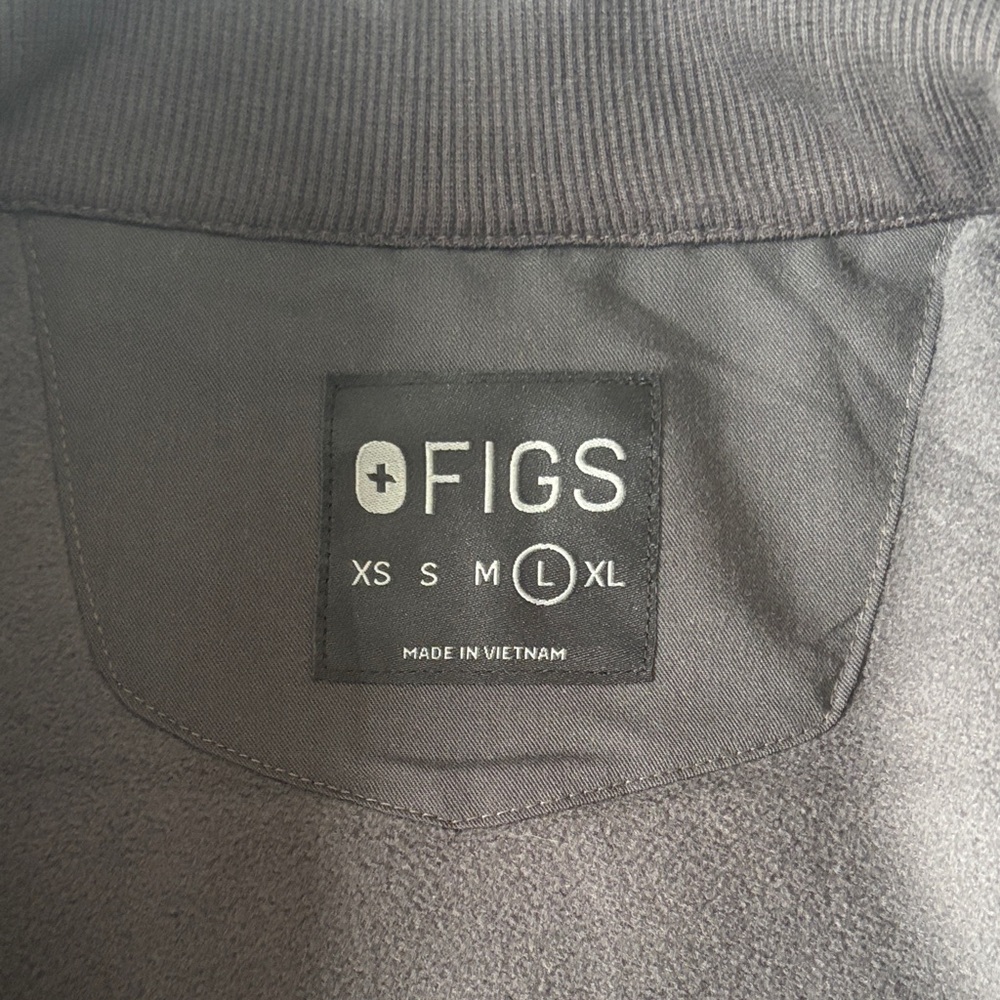 Figs dark grey work jacket Jacket - Picture 4 of 7
